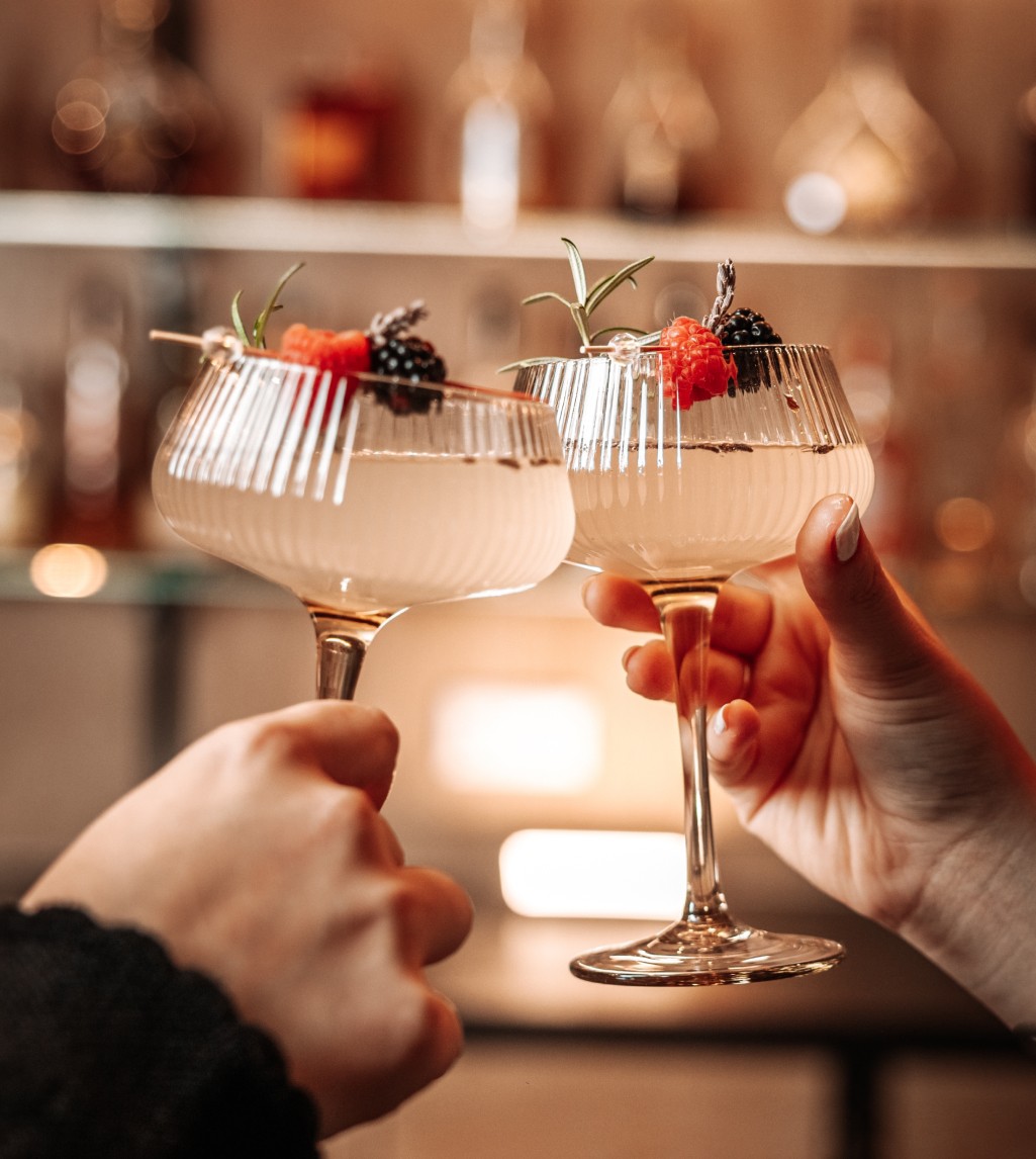 Cocktailbar für Feiern im Boutiquehotel Hubertus