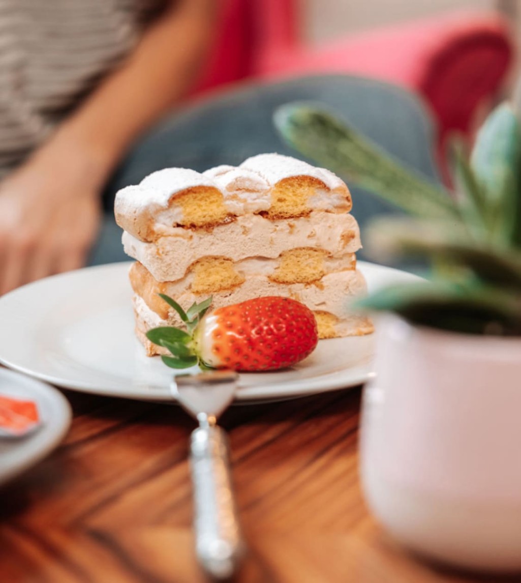 Kardinalschnitten im Kaffeehaus Hubertus 