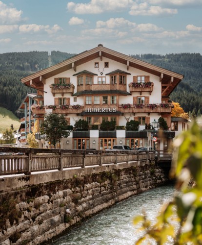 Das Boutiquehotel Hubertus im Sommer